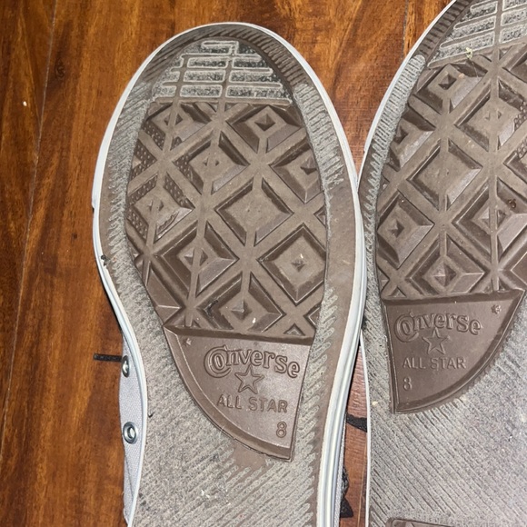 Converse all Star Women Size 10w Brown Low Top Fabric 540420f - Picture 12 of 16